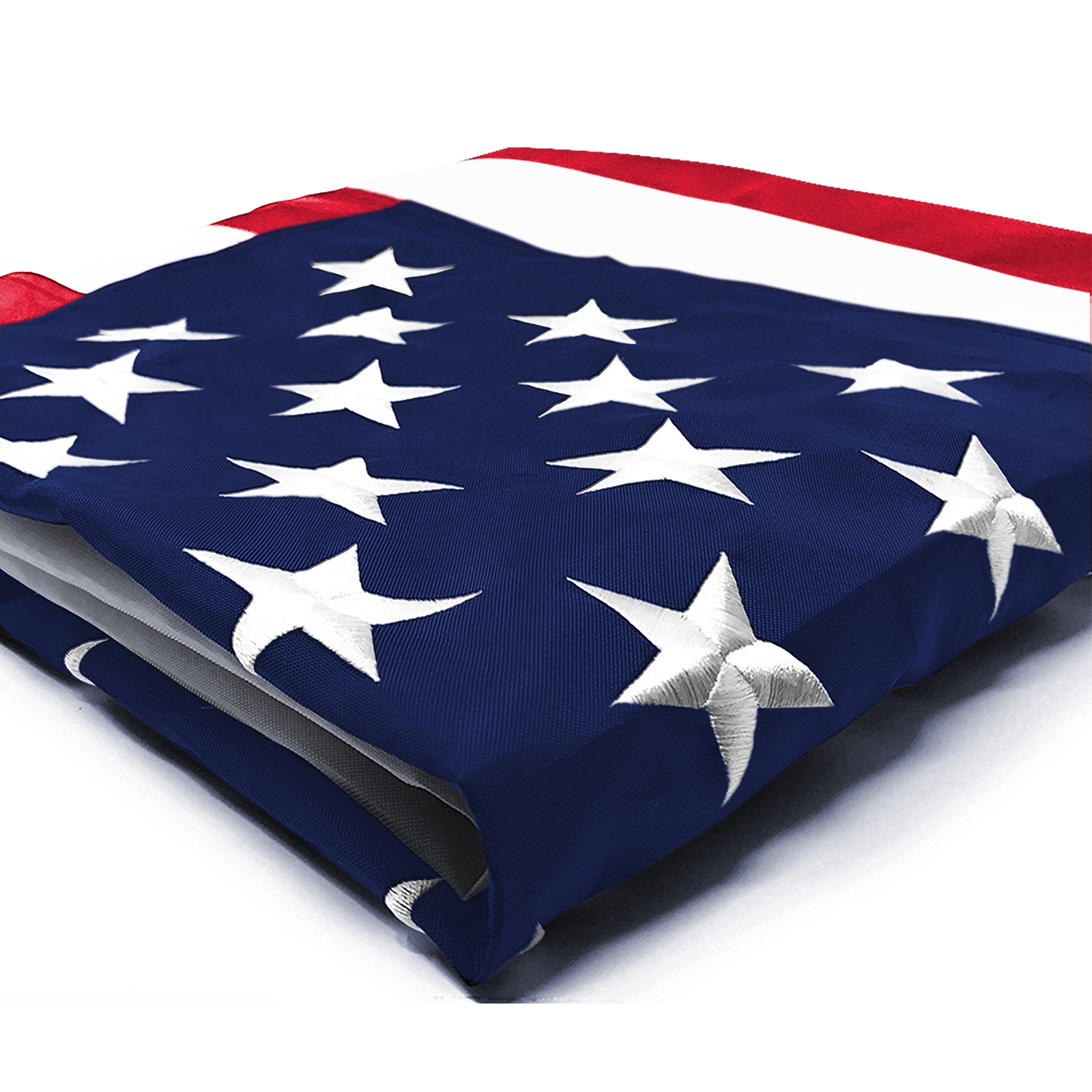 Anley Everstrong 6×10 Foot American Flag Embroidered US Flag USA Banner Nylon