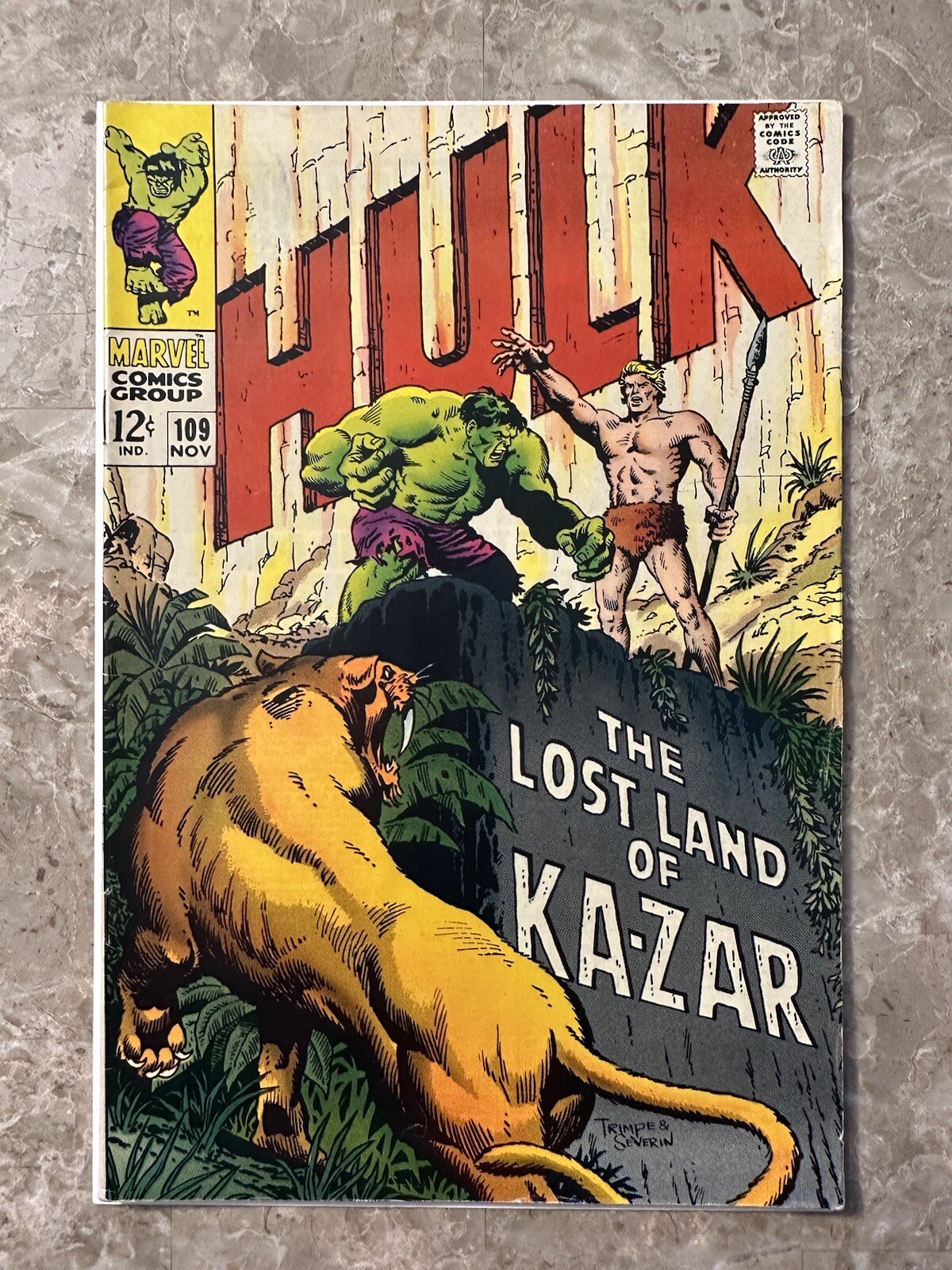Incredible Hulk #109 (Marvel Comics 1968) – FN/VF