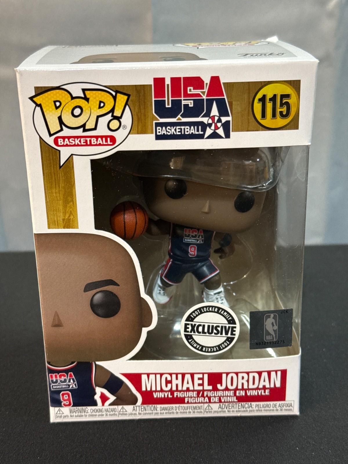 Funko Pop! Vinyl: Michael Jordan – Foot Locker (Exclusive) #115