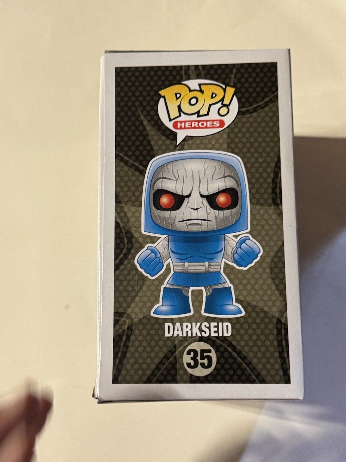 Funko Pop! Heroes DC Comics Darkseid 35 Glow Gemini Collectibles Exclusive +case