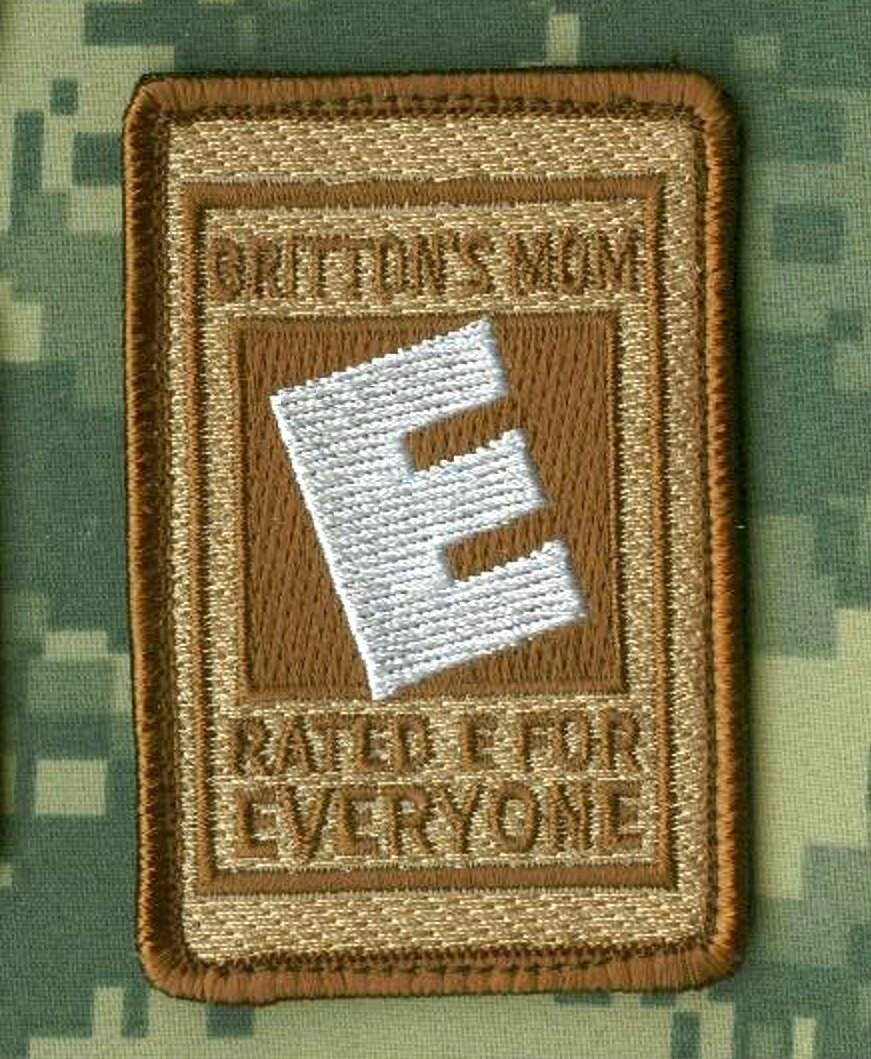 ISAF JSOC USMC MARSOC RAIDERS FORCE RECON vêlkrö PATCH: RATED “E” FOR EVERYONE