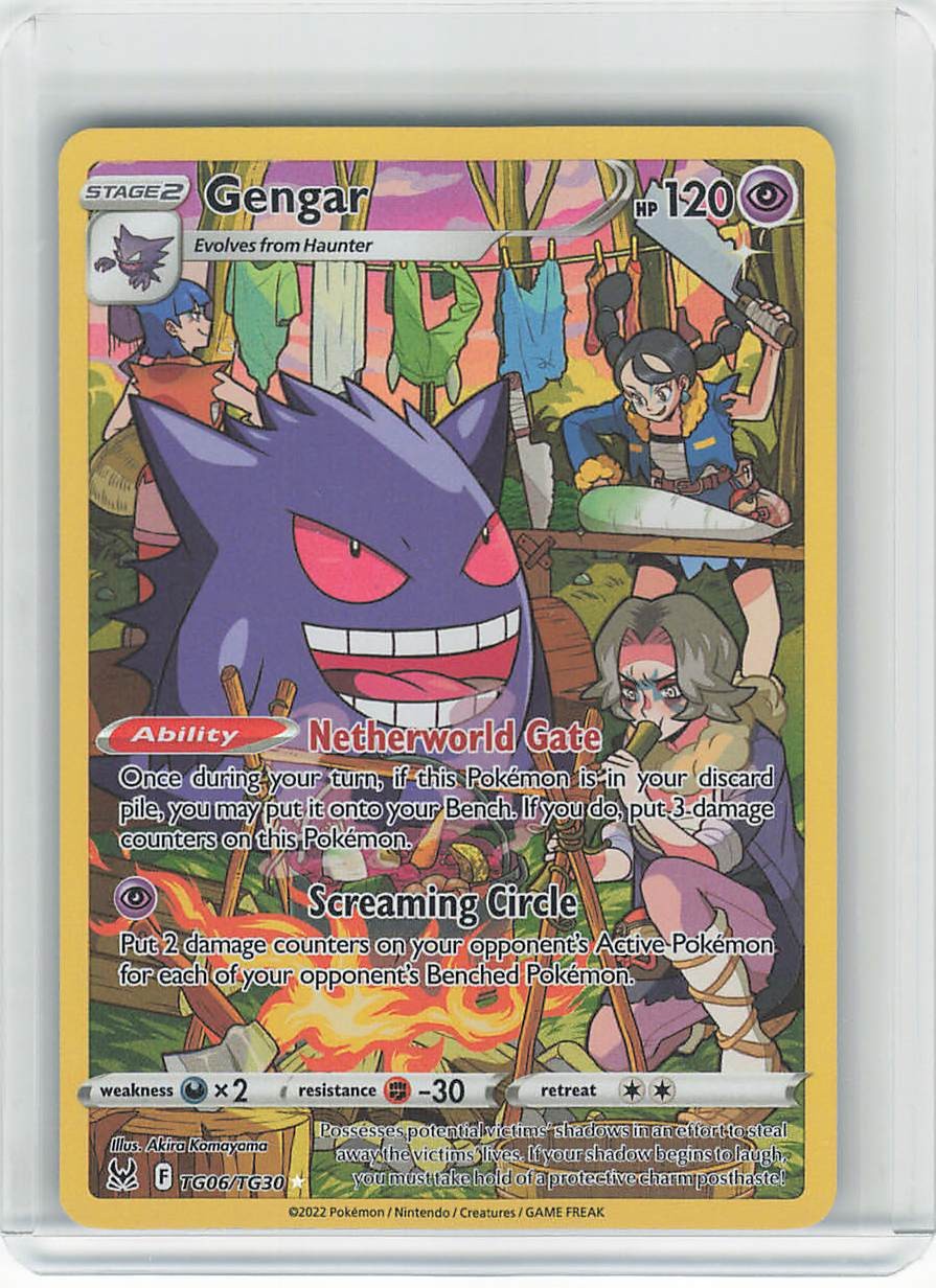 Pokemon TCG Gengar Holo SWSH11: Lost Origin Trainer Gallery TG06/TG30 NM