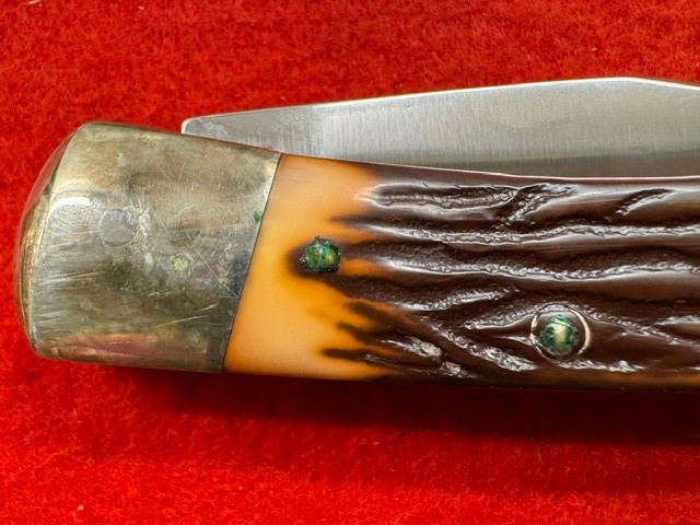 VINTAGE MINT, UNUSED, REMINGTON R3-D “BIG GAME” KNIFE, POUCH, BOXED (139)