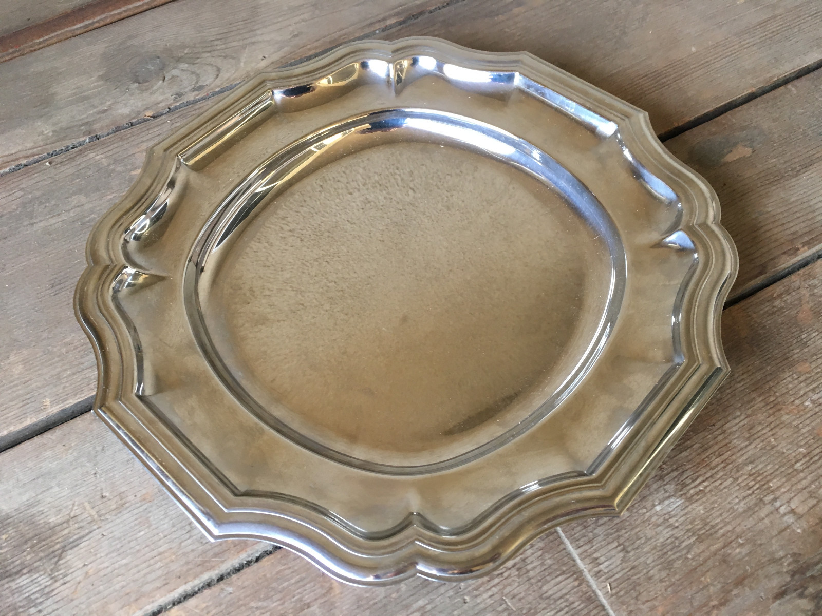 Square Serving Tray Stainless Jean Couzon Orfevre Made in France French LOVELY