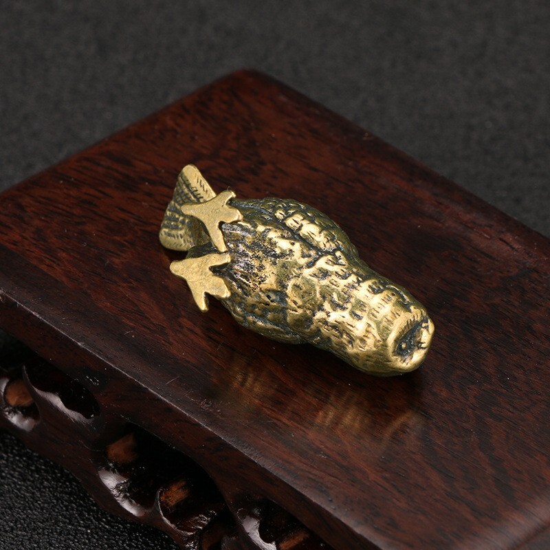 Solid Brass Owl Figurine Small Statue Home Ornament Animal Figurines Gift New