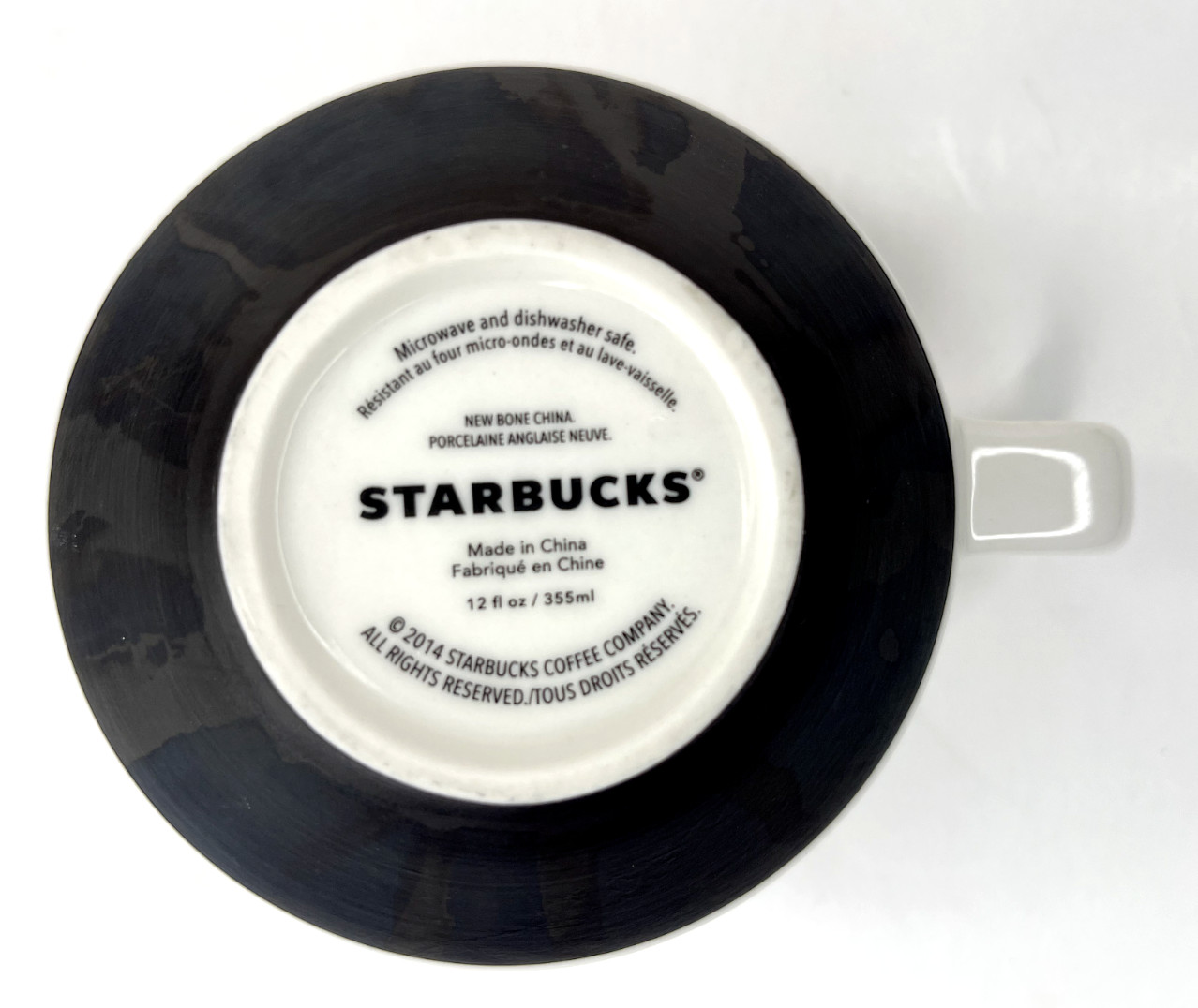 Starbucks Coffee Mug Artisan Series A Story Of Farmers 03/08 12 oz 2014