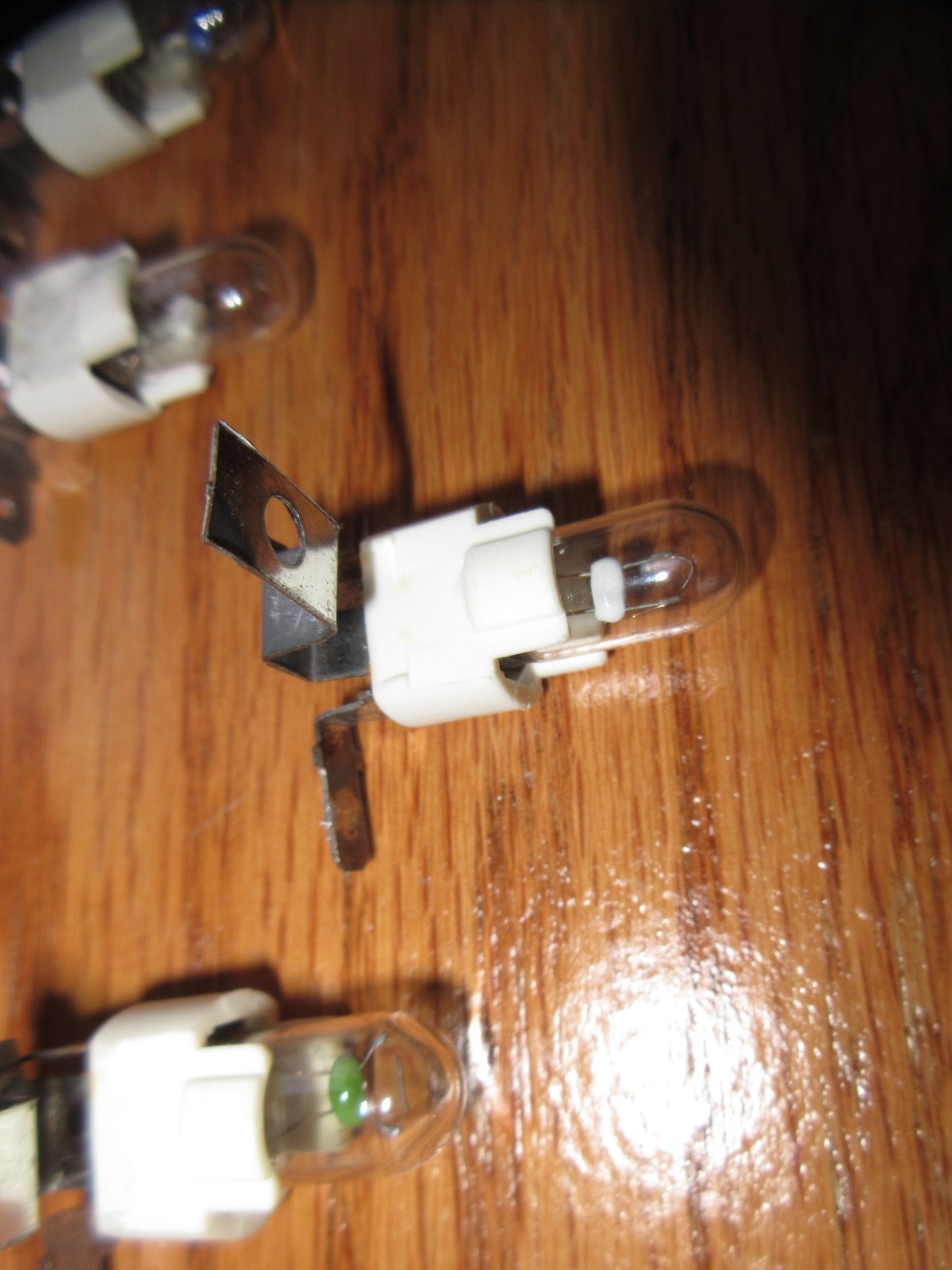 5 Lampholder Socket #c for Bally pinball machines with bulbs #555 HARD TO FIND