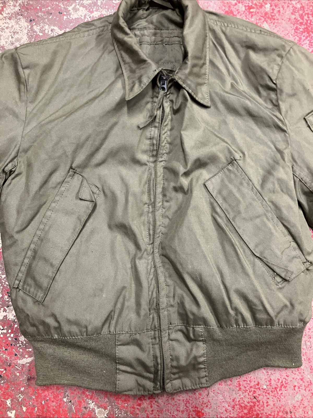 Cold Weather High Temperature Resistant Jacket SMALL SHORT OD Green LOT 4