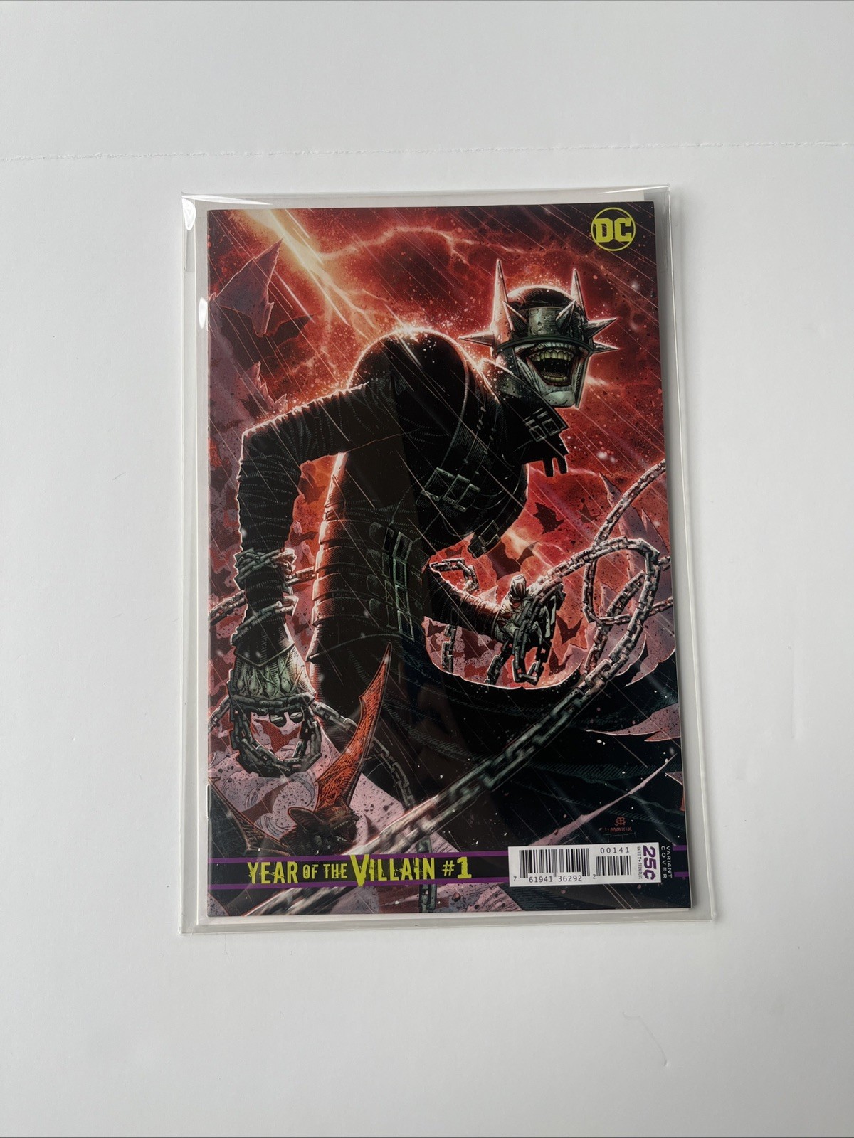 Dc’s Year of the Villain Special #1 Jim Cheung 1:500 ratio Variant Cover.