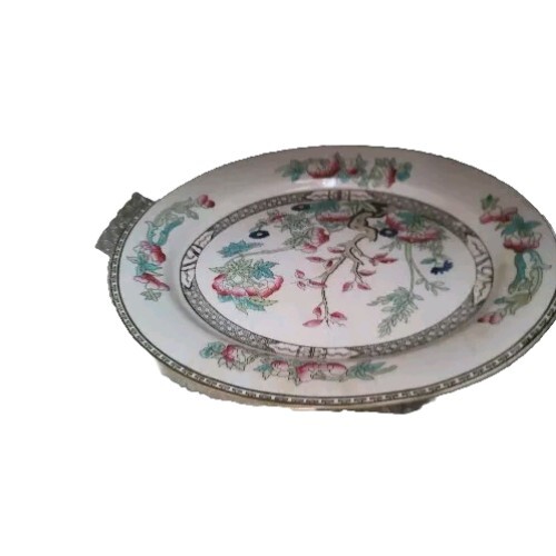 1891 Minton Indian Tree Dinner Plates