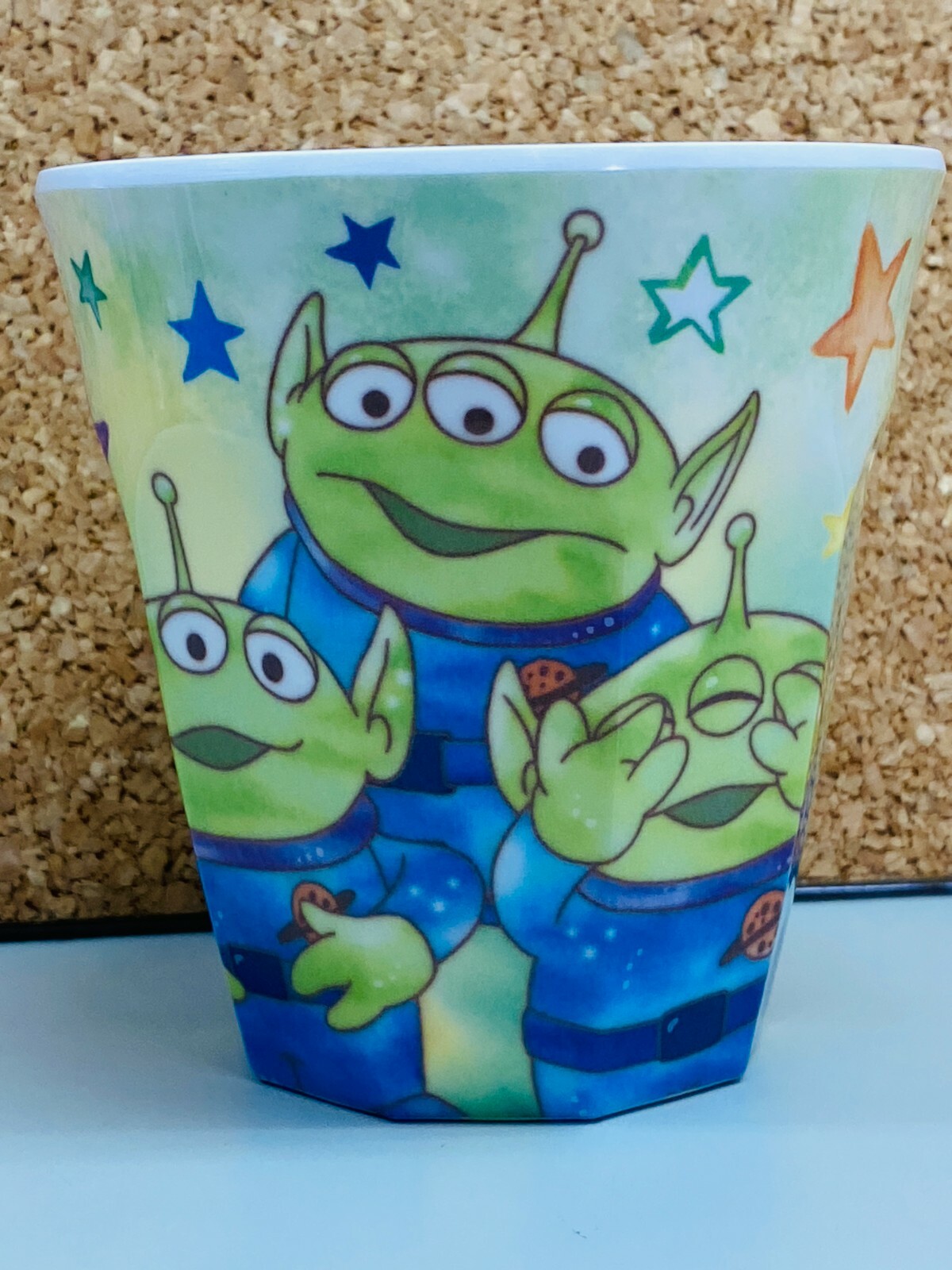 Disney Toy story Alien W Print Melamine Cup 270ml Tumbler Colorful Days Japan