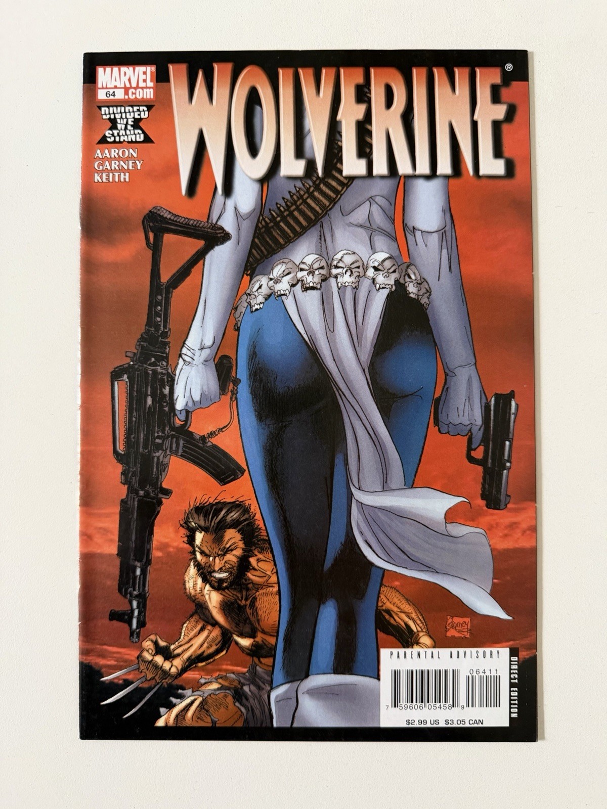 Wolverine #64 FN+ Marvel Comics 2008 Jason Aaron Ron Garney Mystique X-Men MCU