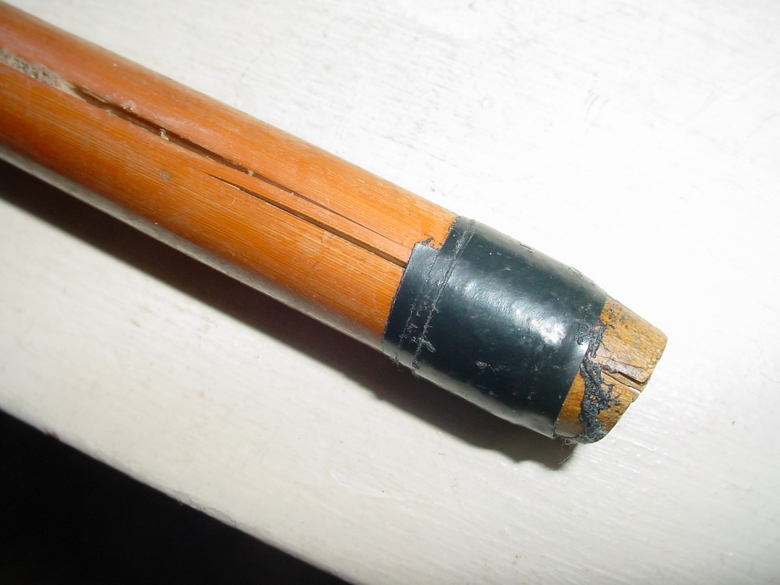 OLD SIGNED CHINESE BAMBOO ROOT STOCK CANE WITH CARVED SKELETONS WALKING STICK