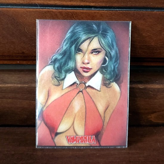 5FINITY VAMPIRELLA HUY TRUONG ARTIST SPOTLIGHT PROMO CARD LTD to 25, HUY2