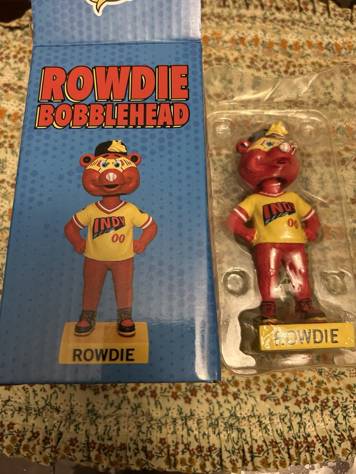 BDA Sports Rowdie Defenders of the Diamond Marvel Bobblehead Boxed 2023 8+