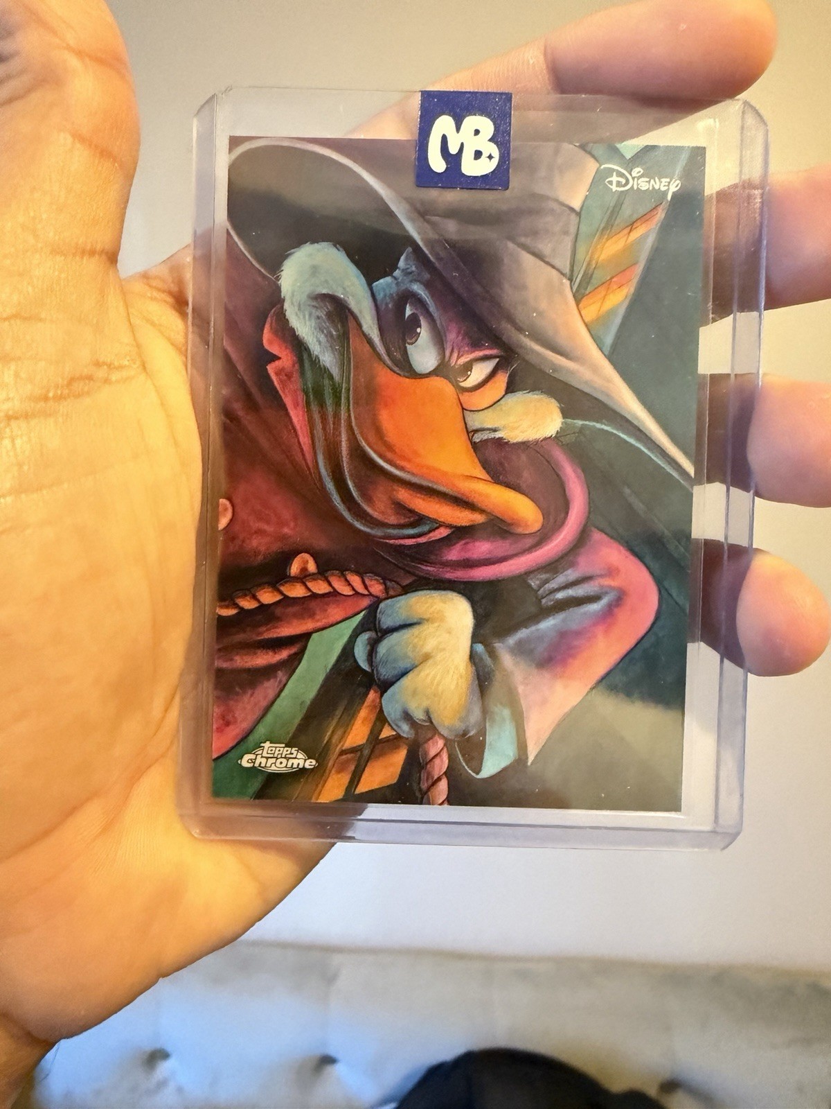2026 Topps Disney Chrome Darkwing Duck Art Of Disney Original Art SP #AD-7