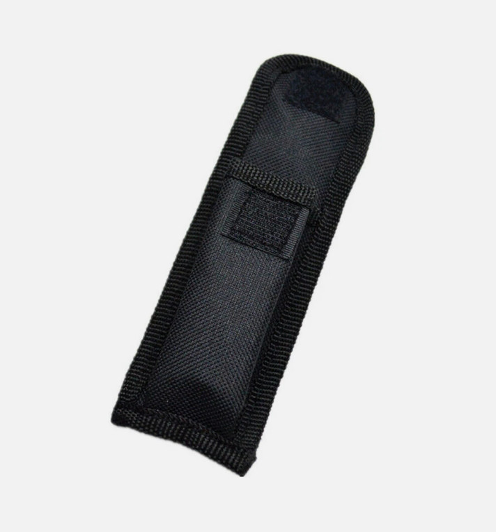 Black Nylon Pouch Sheath Bag For Folding Knife Tool Back Belt Clip Case