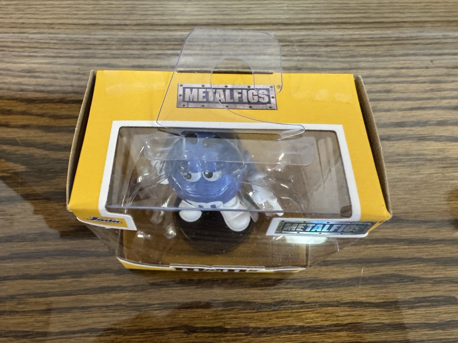 Jada M&M Metalfigs 2.5” Blue Character Figure Die-Cast