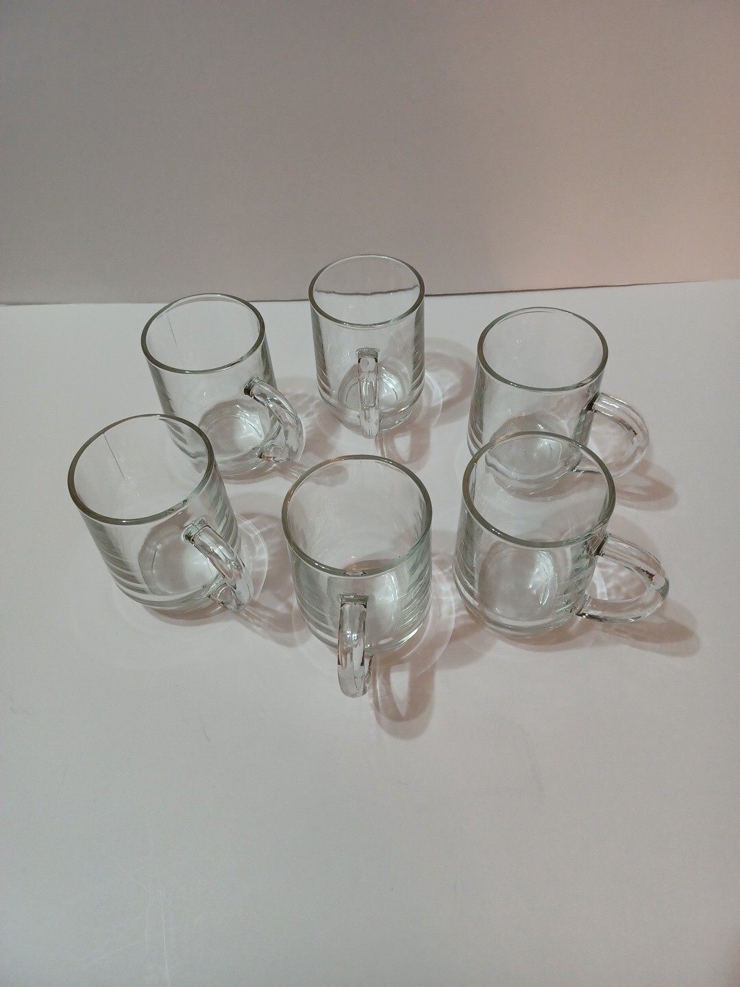 Vintage Libbey Glass Mug Set