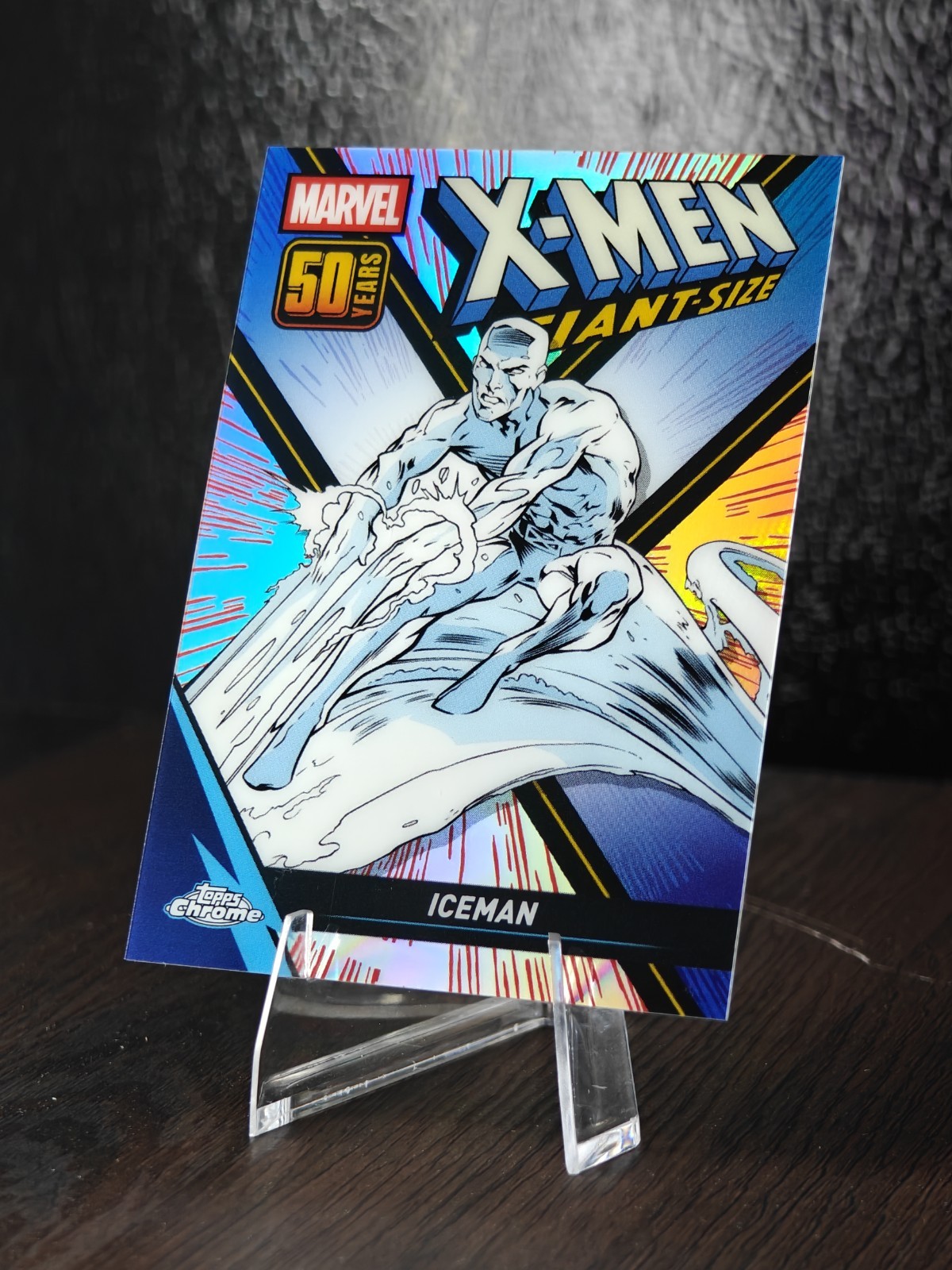 Iceman #XM-5 50 years X-Men Giant Size 2025 Topps Chrome Marvel