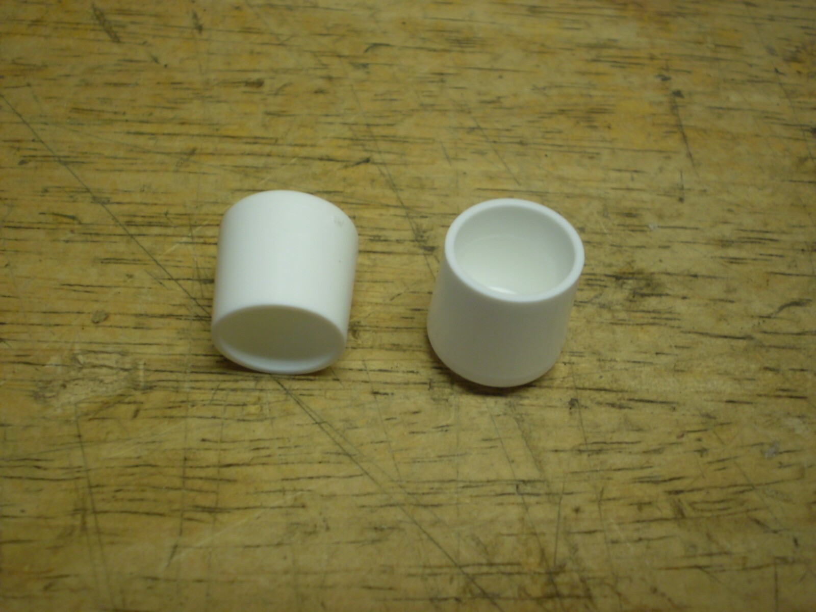 Schwinn Stingray & Krate Sissy Bar White End Caps Dust Cap Cover Set Musclebike