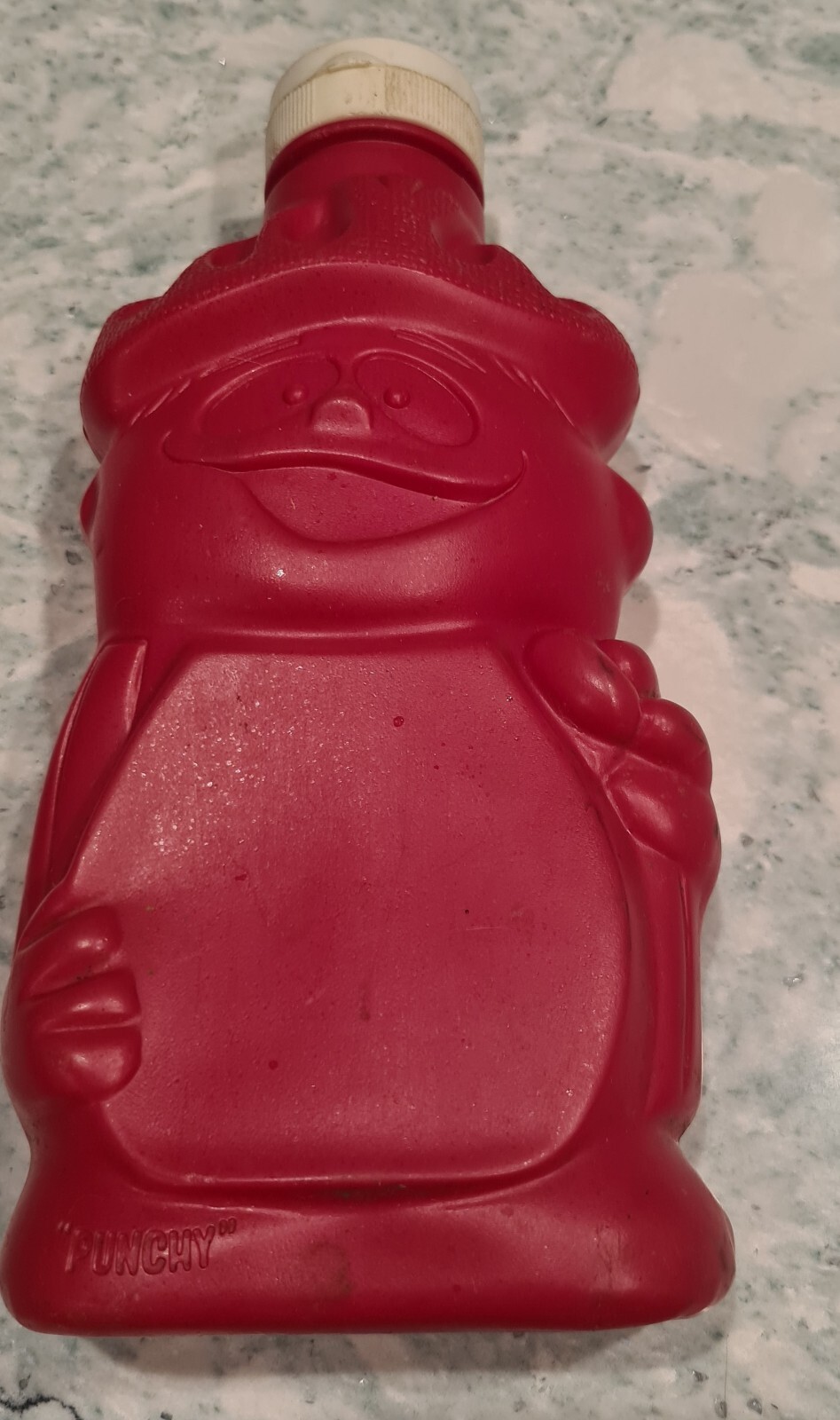 Hawaiian Punch Punchy Figure Plastic Squeeze Vintage Bottle