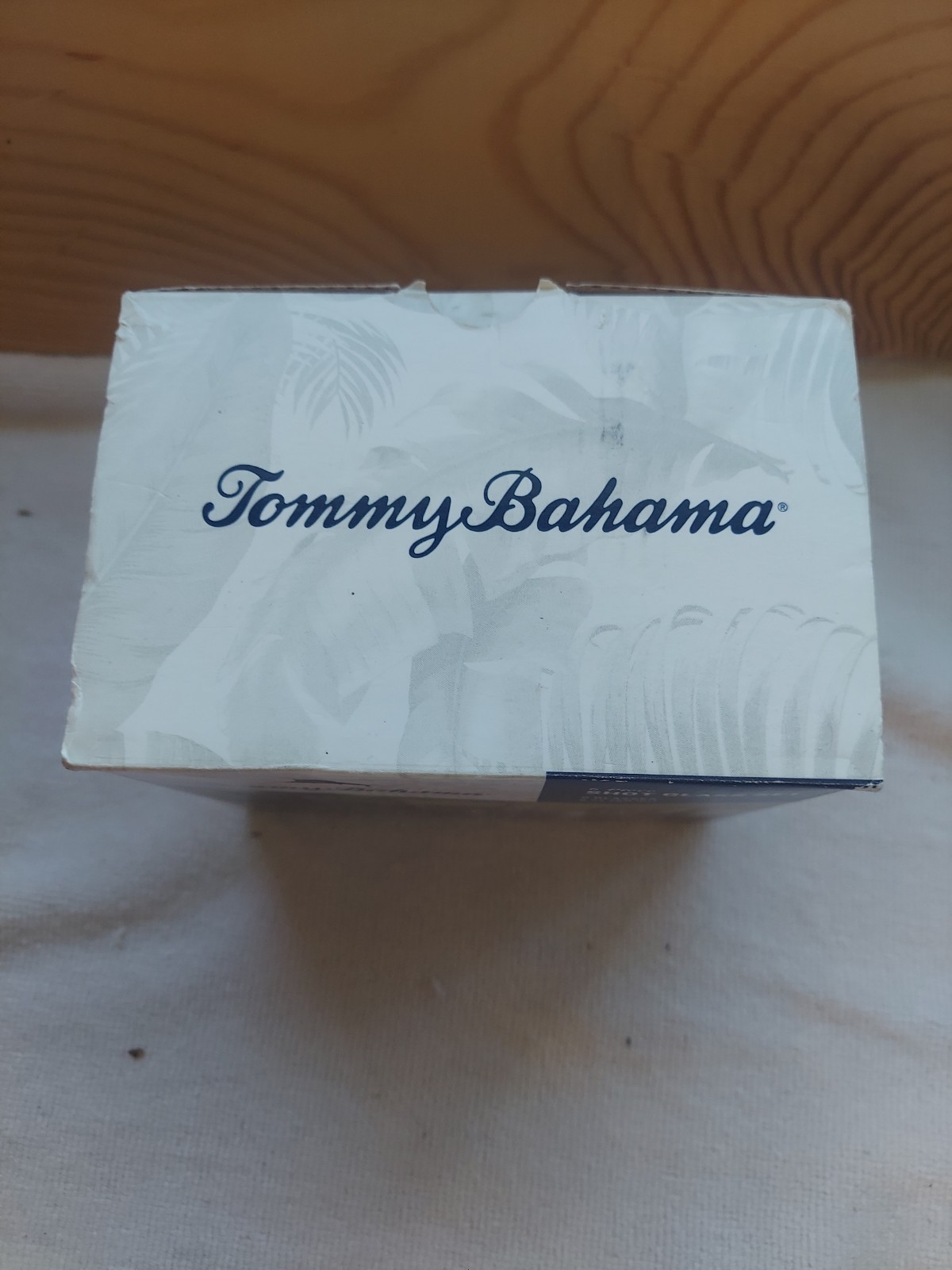 Tommy Bahama 6 Piece Clear Shot Glass Set 2 Oz /59 Ml Each BN