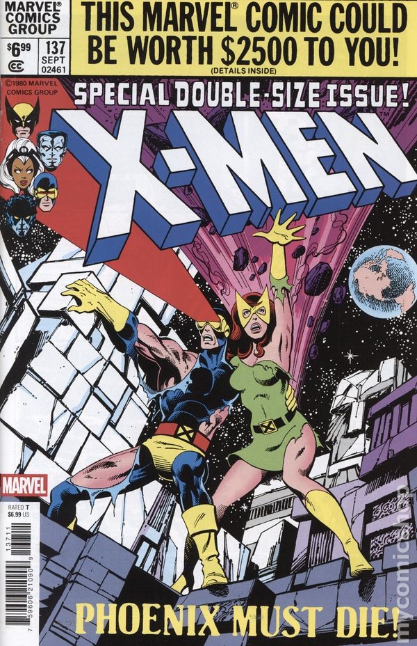 Uncanny X-Men Facsimile Edition #137A NM 2025 Stock Image