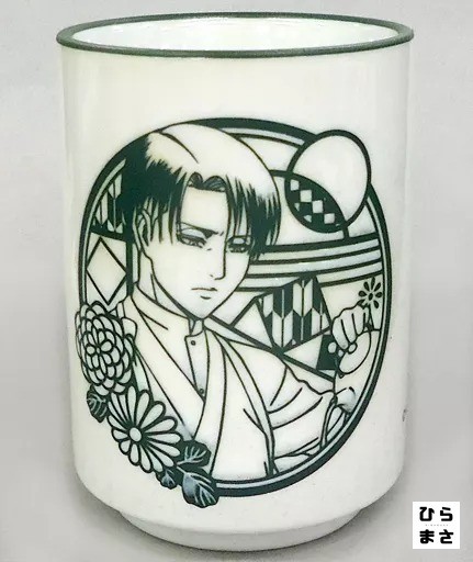 Attack on Titan Levi and Erwin Tea Cup Sweets Paradise Japanese Import