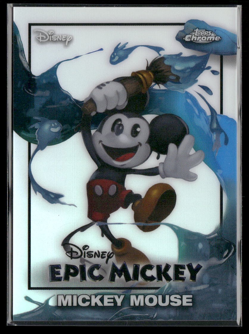 2026 Topps Disney Neon #EM-1 Mickey Mouse Epic Mickey