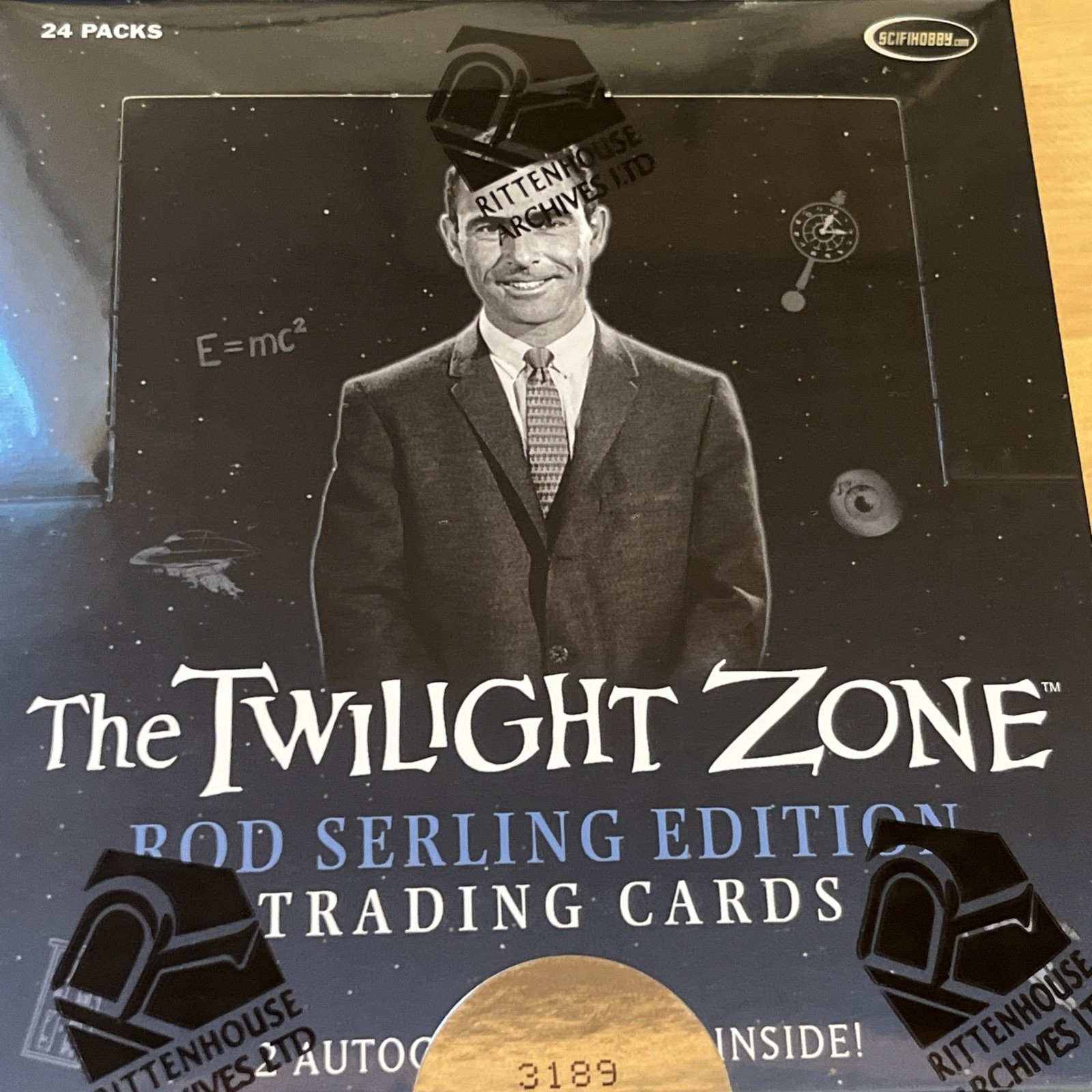 2019 The Twilight Zone Rod Serling Edition Factory Sealed! Box In Mint Condition