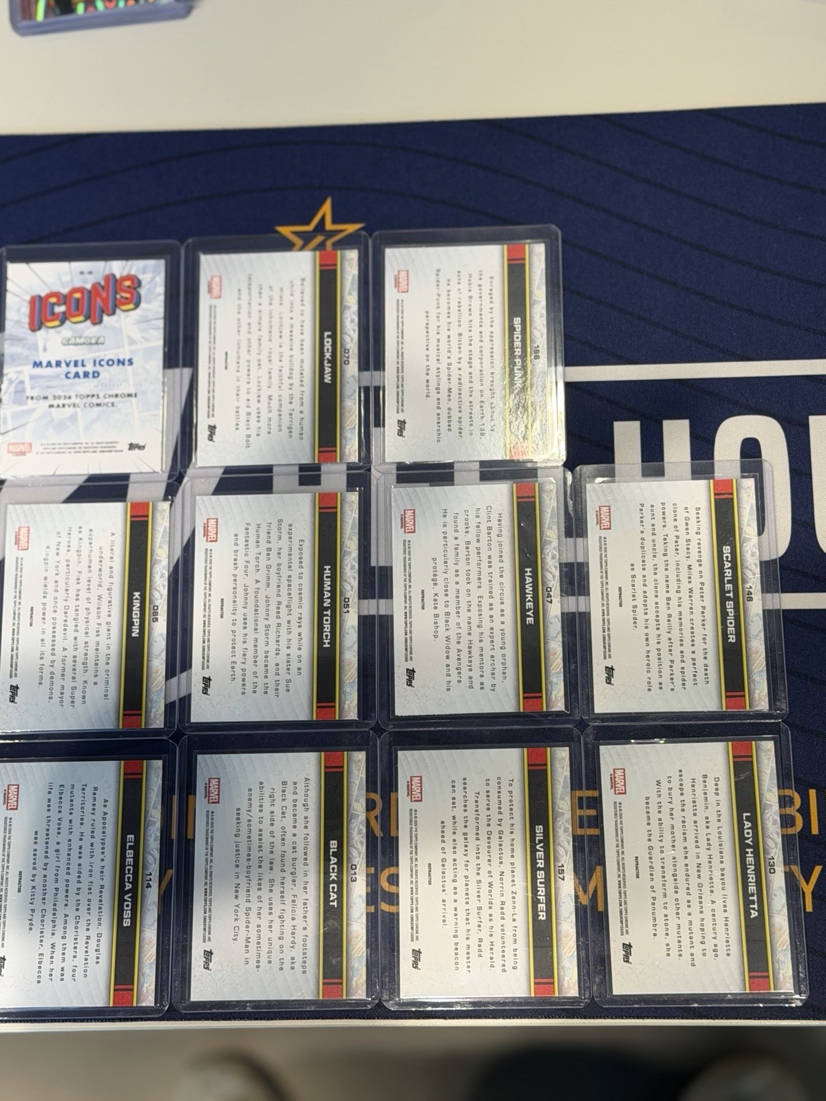 2026 Topps Chrome Marvel – Silver Refractor – SET- Silver Surfer, Spider,Hawkeye