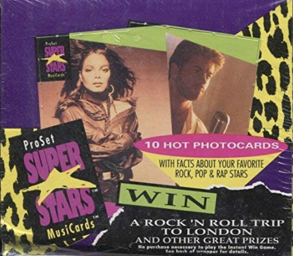 1991 Pro Set Super Star Music Cards – Pick your card with Free Shipping