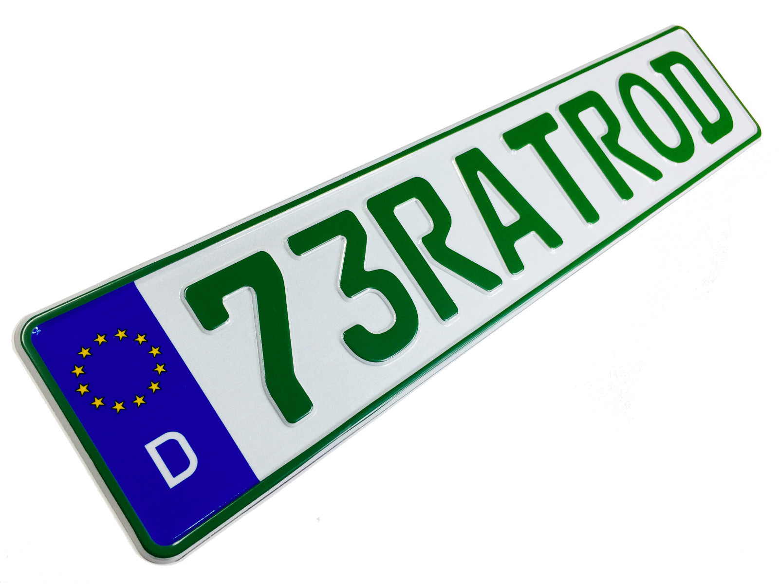 Custom German License Plate + Frame: Customize Your Plate