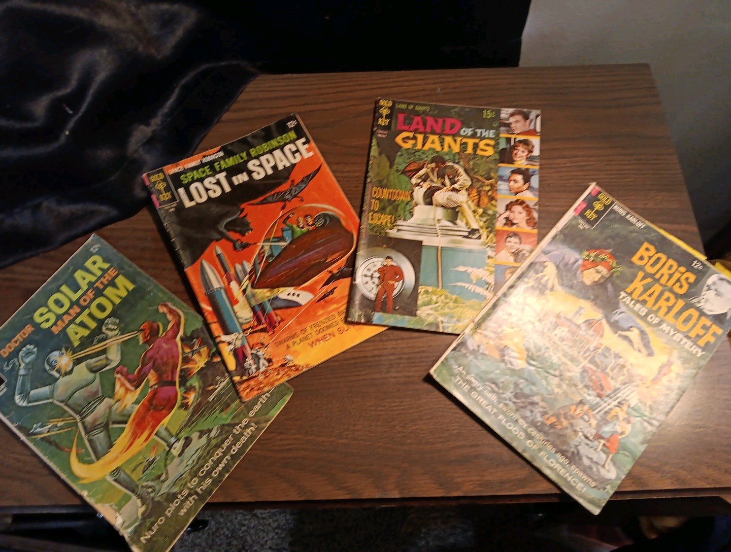 VTG Gold Key Comic-Dr Solar Man Of Atom, Space Family Robinson, Land Of Giants