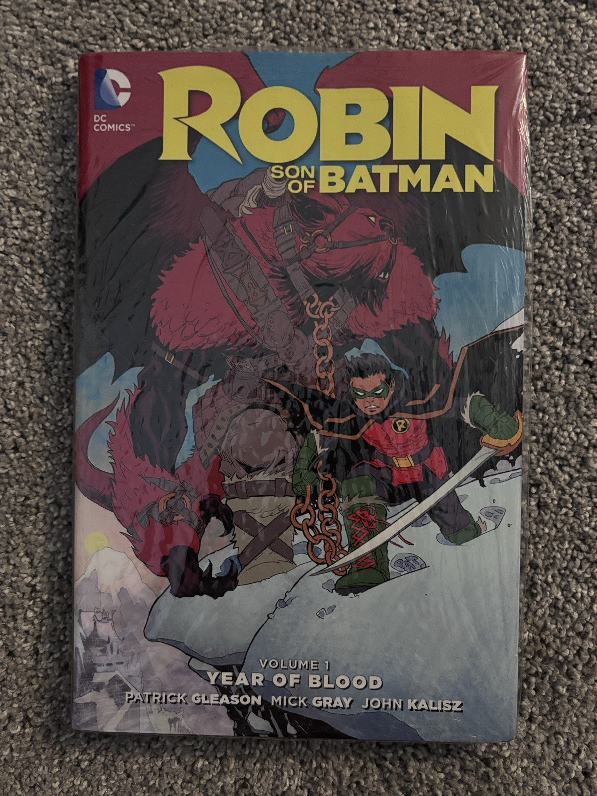 Robin Son of Batman Vol 1 Year of Blood Hardcover HC New Sealed Damian Wayne