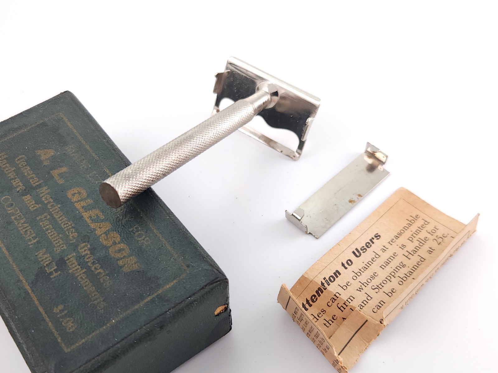 Unbranded Mail-Order Advertising Premium Vintage Safety Razor