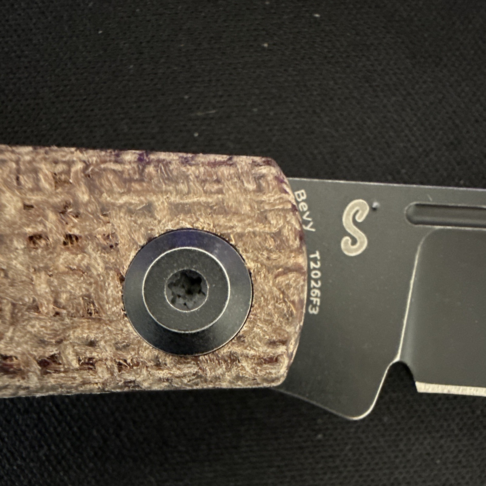 Kansept Bevy 154CM Sheepsfoot Blade Brown Micarta Slipjoint Pocketknife