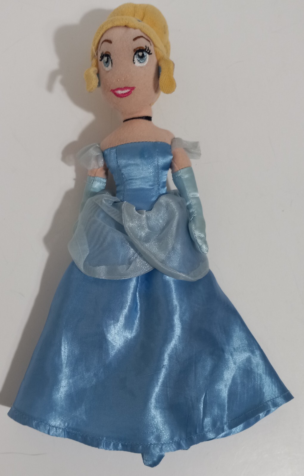 Cinderella Disney Store Plush Soft Cloth Doll Approx 12 In. Snags AS IS Used