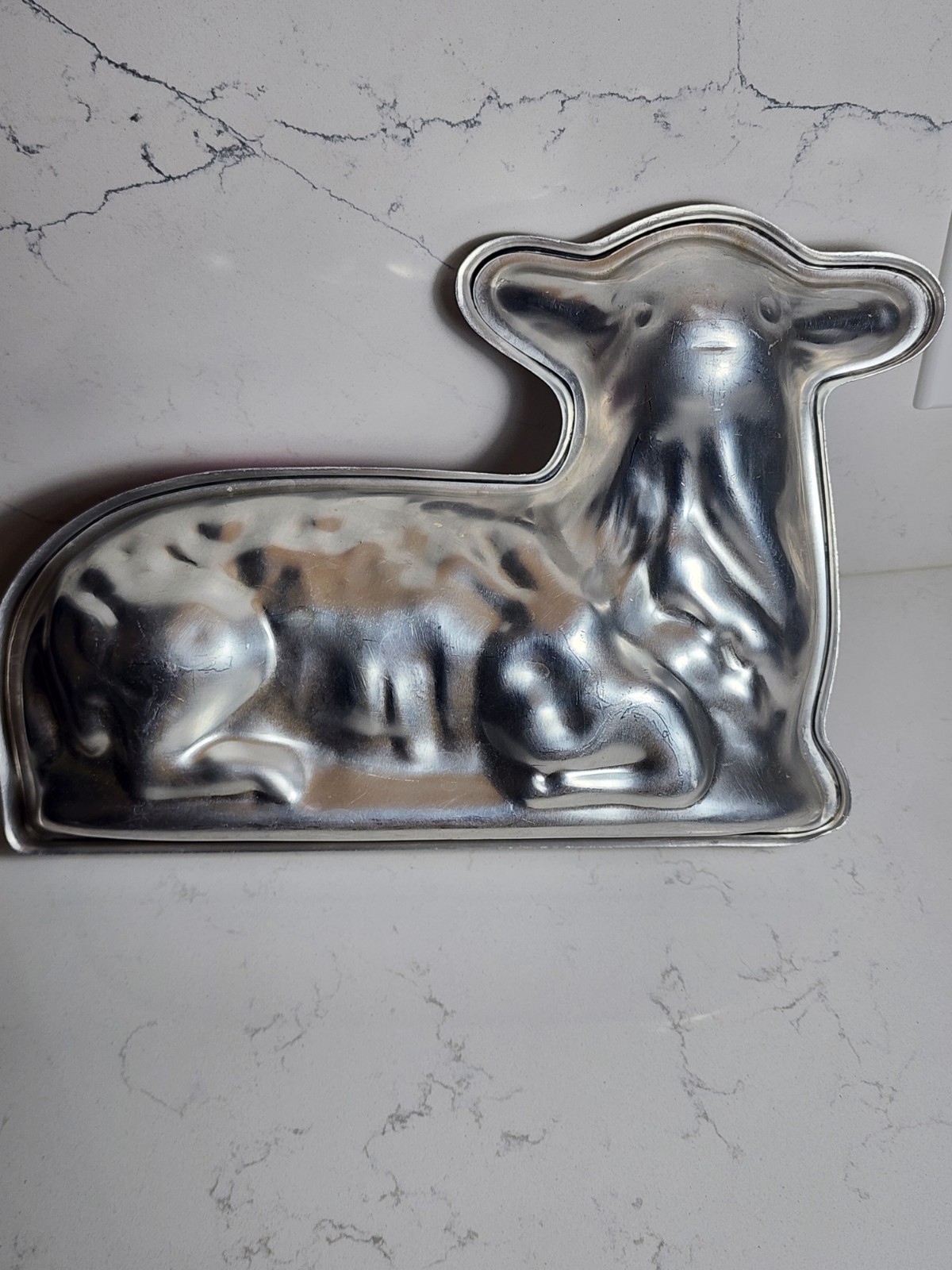 Vintage 2 Piece Easter Lamb Cake Mold