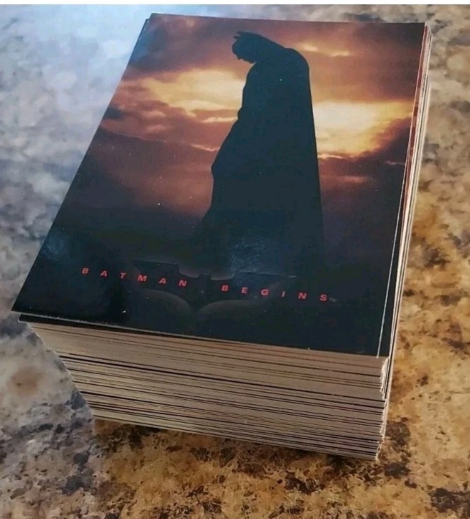 2005 Topps Batman Begins Complete Base Set Of 90 Cards ~ Yabigmikes Bundle!