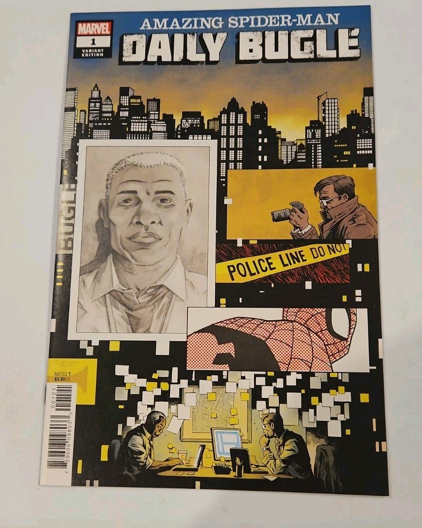 AMAZING SPIDER-MAN DAILY BUGLE #1 DECLAN SHALVEY 1:50 VARIANT 2020 MARVEL
