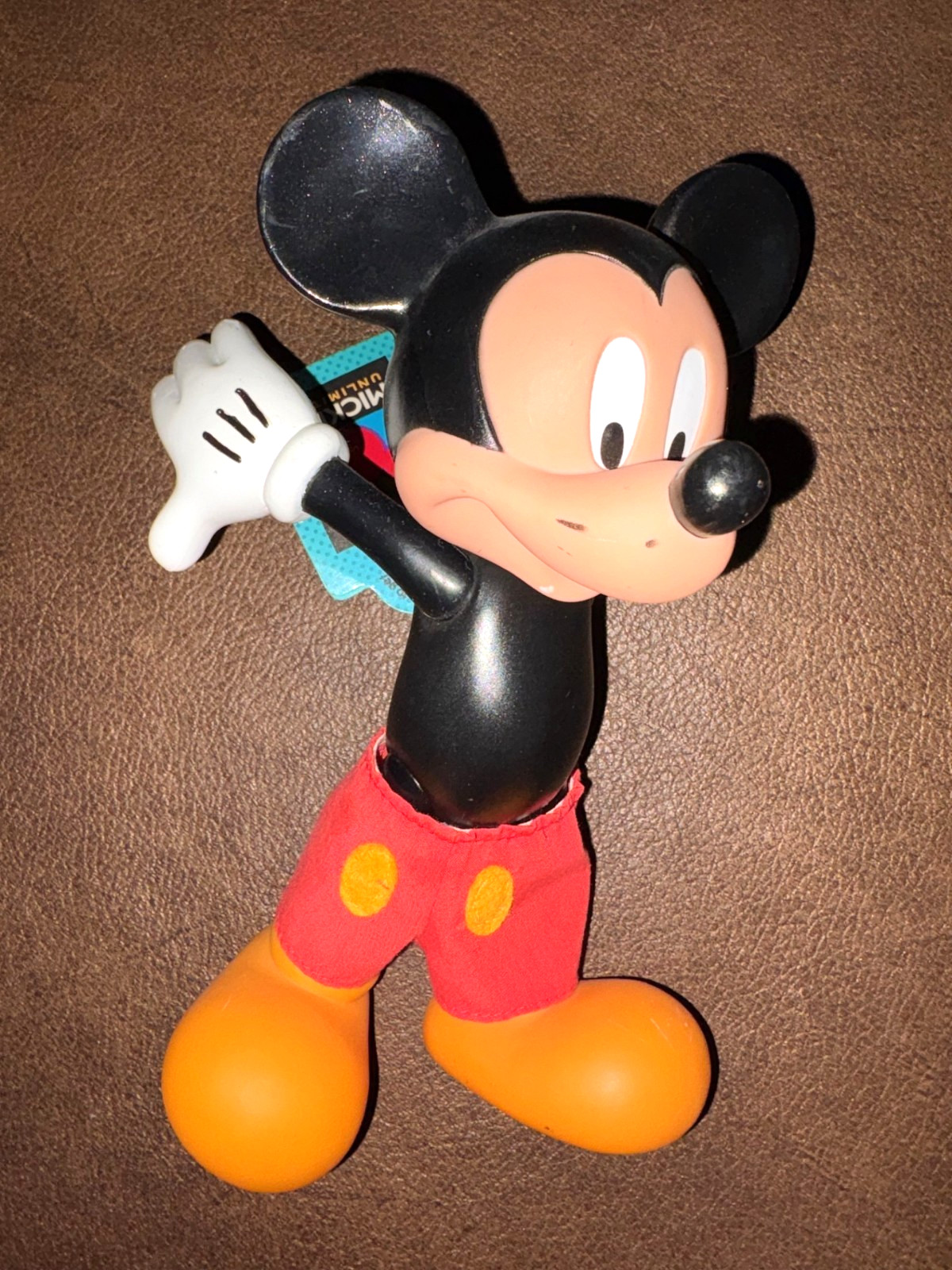 VTG Mickey Mouse Vinyl Doll NEW by Applause