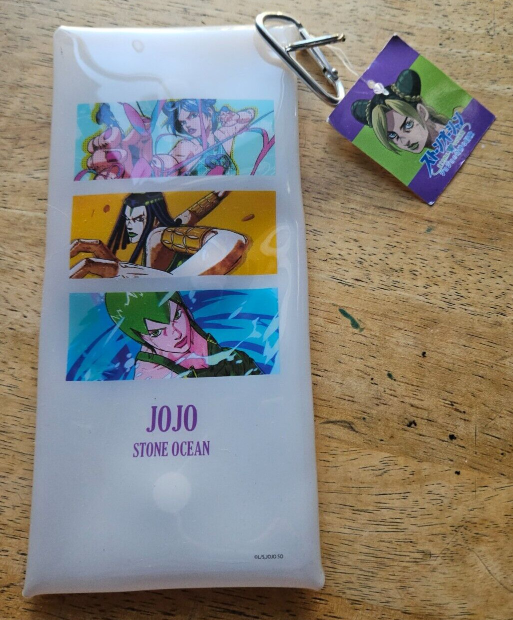 JOJO’S BIZARRE ADVENTURE, JOJO STONE OCEAN CARRY CASE. LUCKY LAND