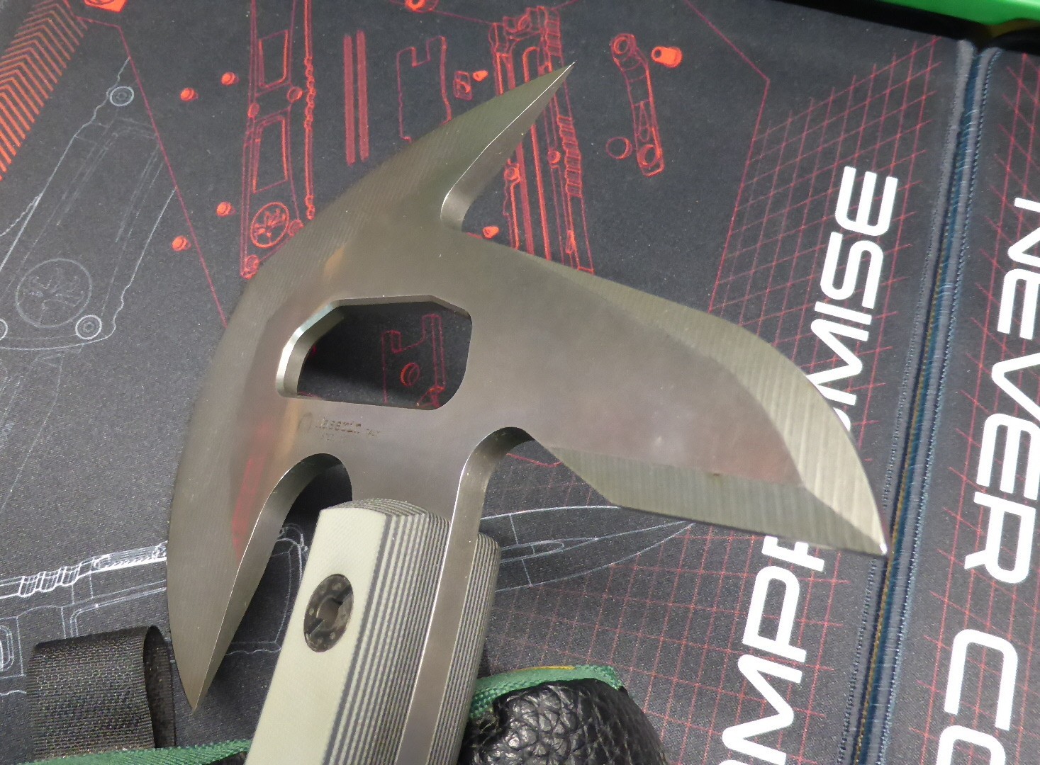 Maserin B.A.C. Axe Tomahawk D2 Full Tang G10 Handle Kydex Made in Italy NIB