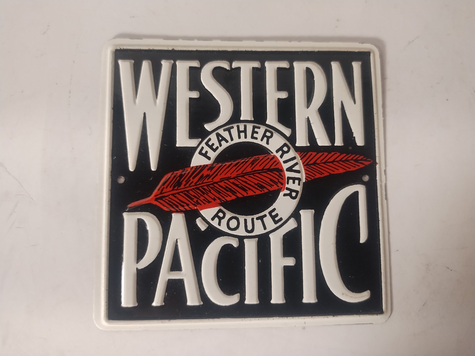 Post Cereal metal railroad signs. Buyer choice.
