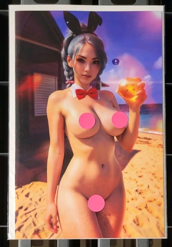 Bigg Pigg Origin Story #1 LARD Bunny Bulma DBZ Virgin Variant – NM