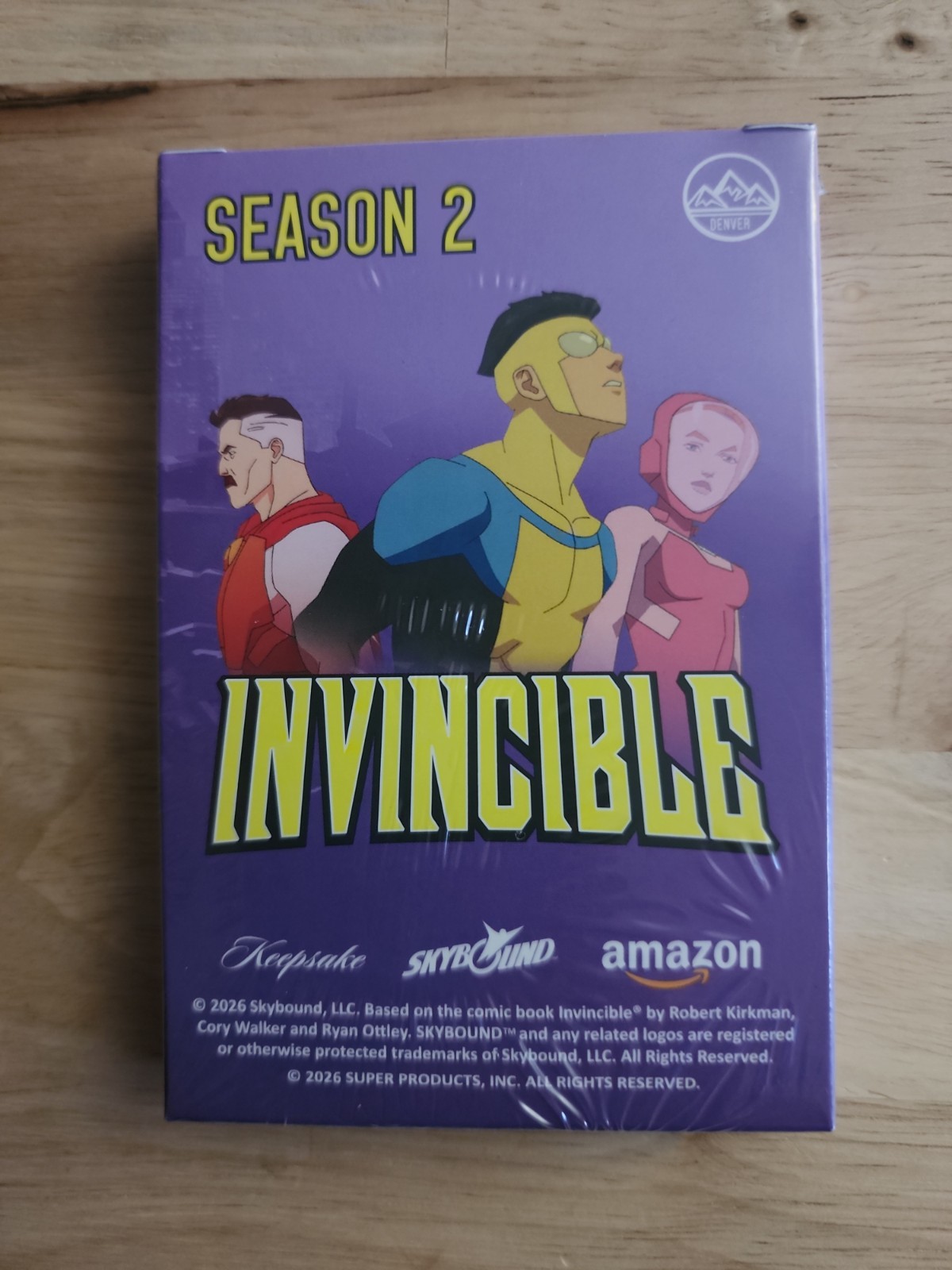 Sealed 2026 Invincible Season 2 Exclusive Denver Mystery Box – Chase The 1/1!
