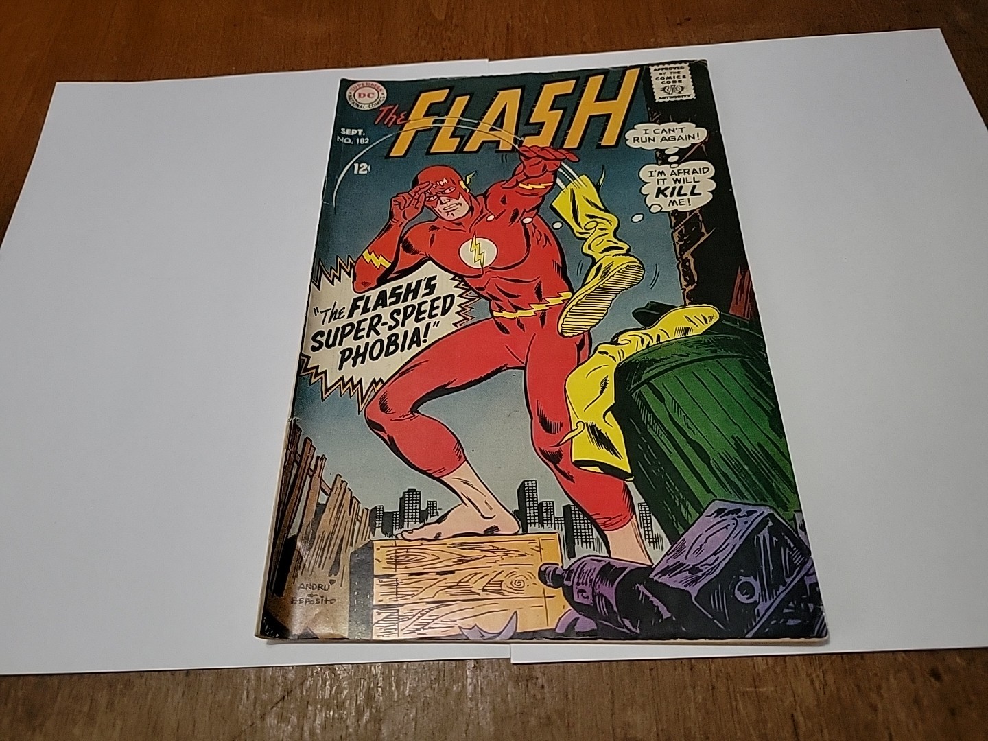The Flash #182 (DC Comics September 1968)
