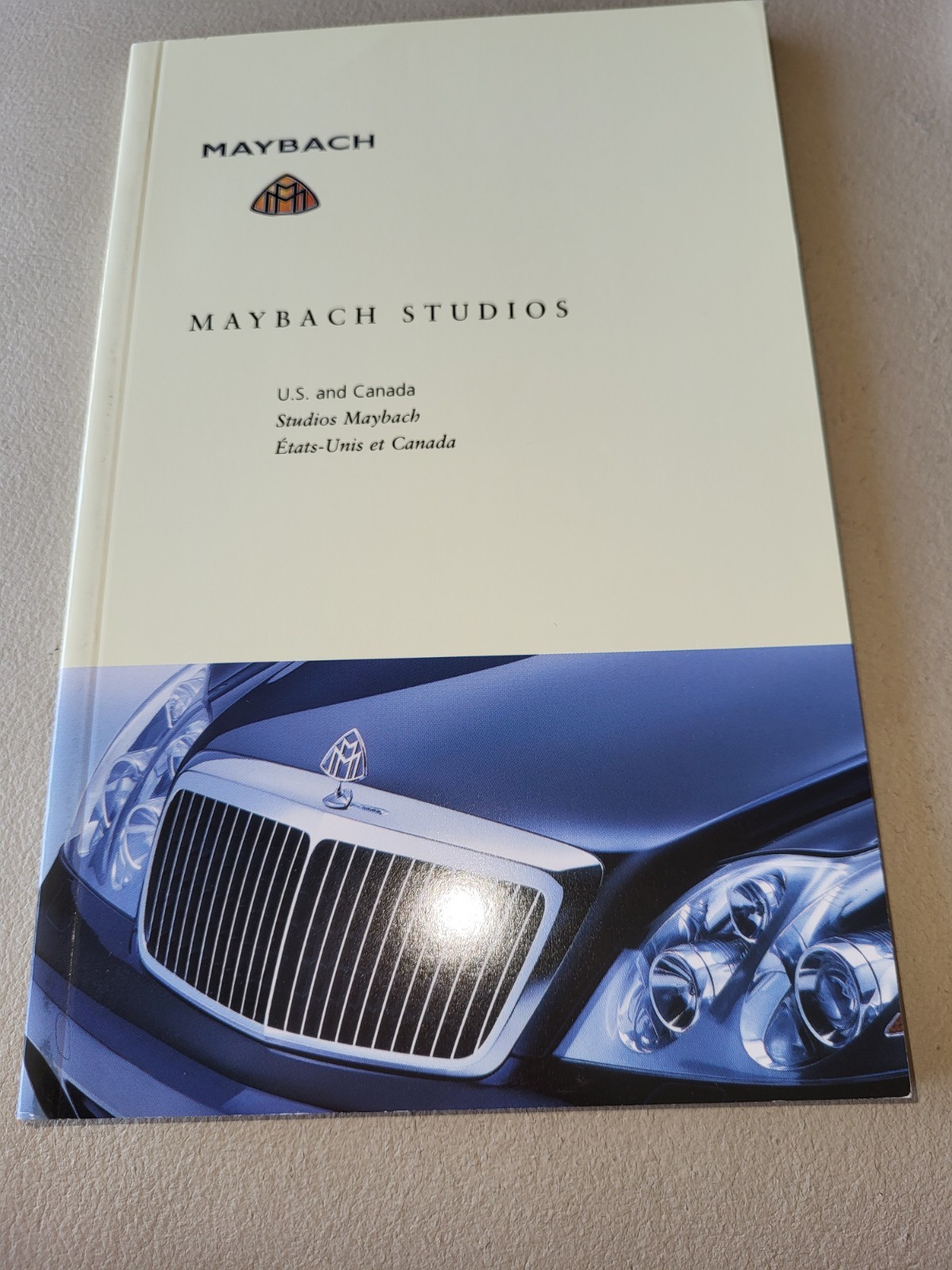 2003 MAYBACH 57-62 5-Piece Collectible Mercedes-Benz Dealership Sales Brochures